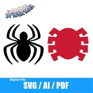 Plik z logo/naklejkami/kalkomaniami SPIDER-MAN Classic (w stylu komiksowym) (svg, png, ai, pdf)