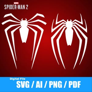 Advanced Suit 2.0 Spider-Man 2 Logo/Naklejki/Plik (svg, png, ai, pdf)