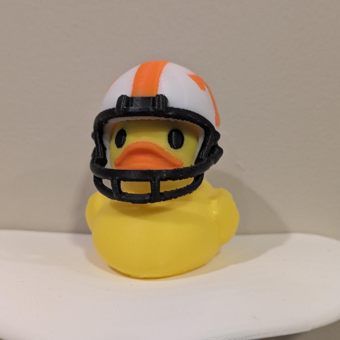 Tennessee Vols Football Jeep Duck – 3D Printed | UT Knoxville Collectible | Ducking Jeeps Accessory | Game Day Spirit Duck