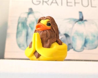 Holy Duck! 2.5" 3D-Printed Jesus  Duck – Faithful Off-Road Companion