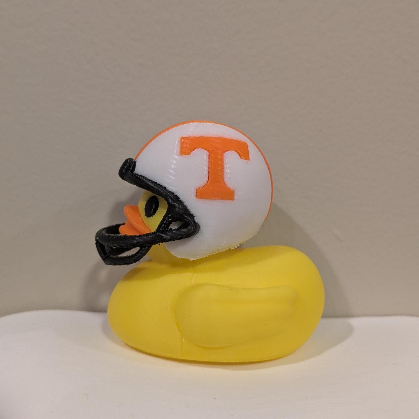 Tennessee Vols Football Jeep Duck – 3D Printed | UT Knoxville Collectible | Ducking Jeeps Accessory | Game Day Spirit Duck