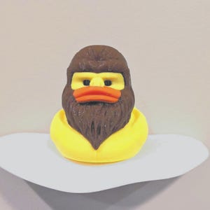 Bigfoot Duck - Fun 3D Printed Sasquatch for Jeep Owners, Off-Road Enthusiasts, and Cryptid Fans!