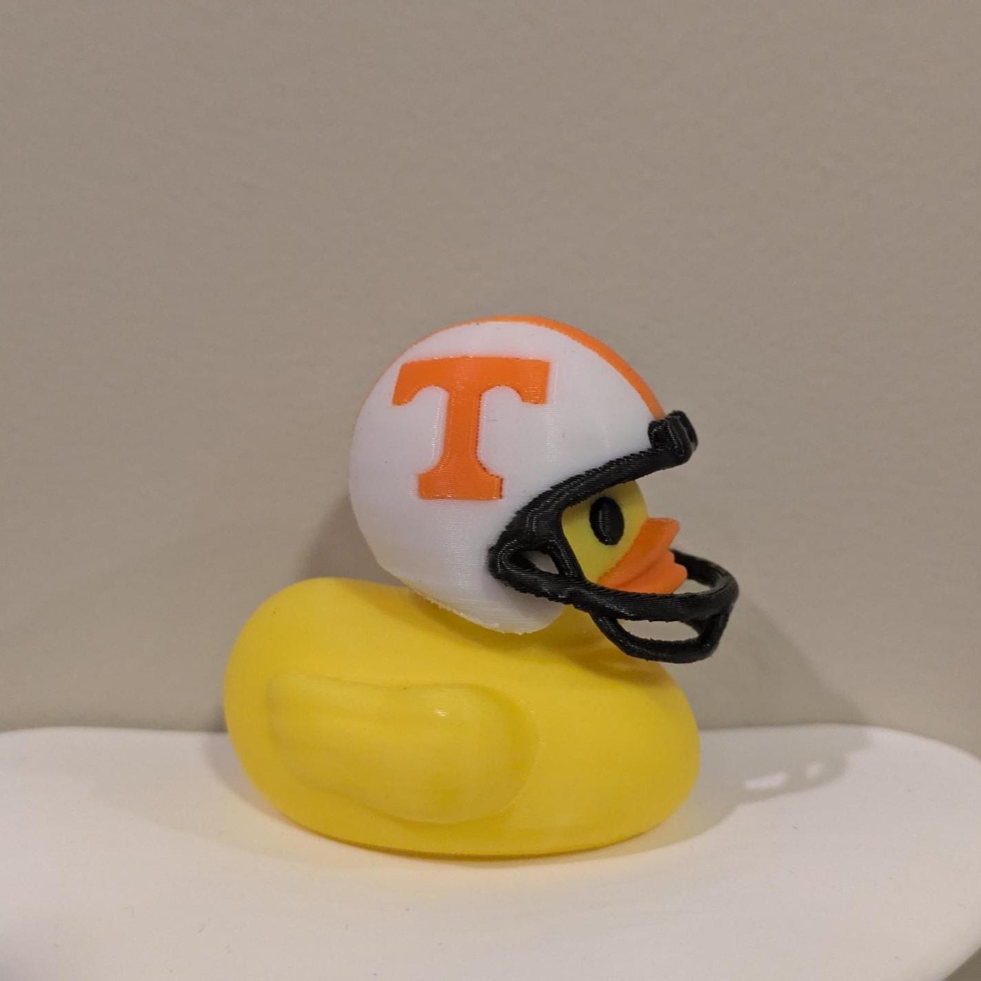Tennessee Vols Football Jeep Duck – 3D Printed | UT Knoxville Collectible | Ducking Jeeps Accessory | Game Day Spirit Duck