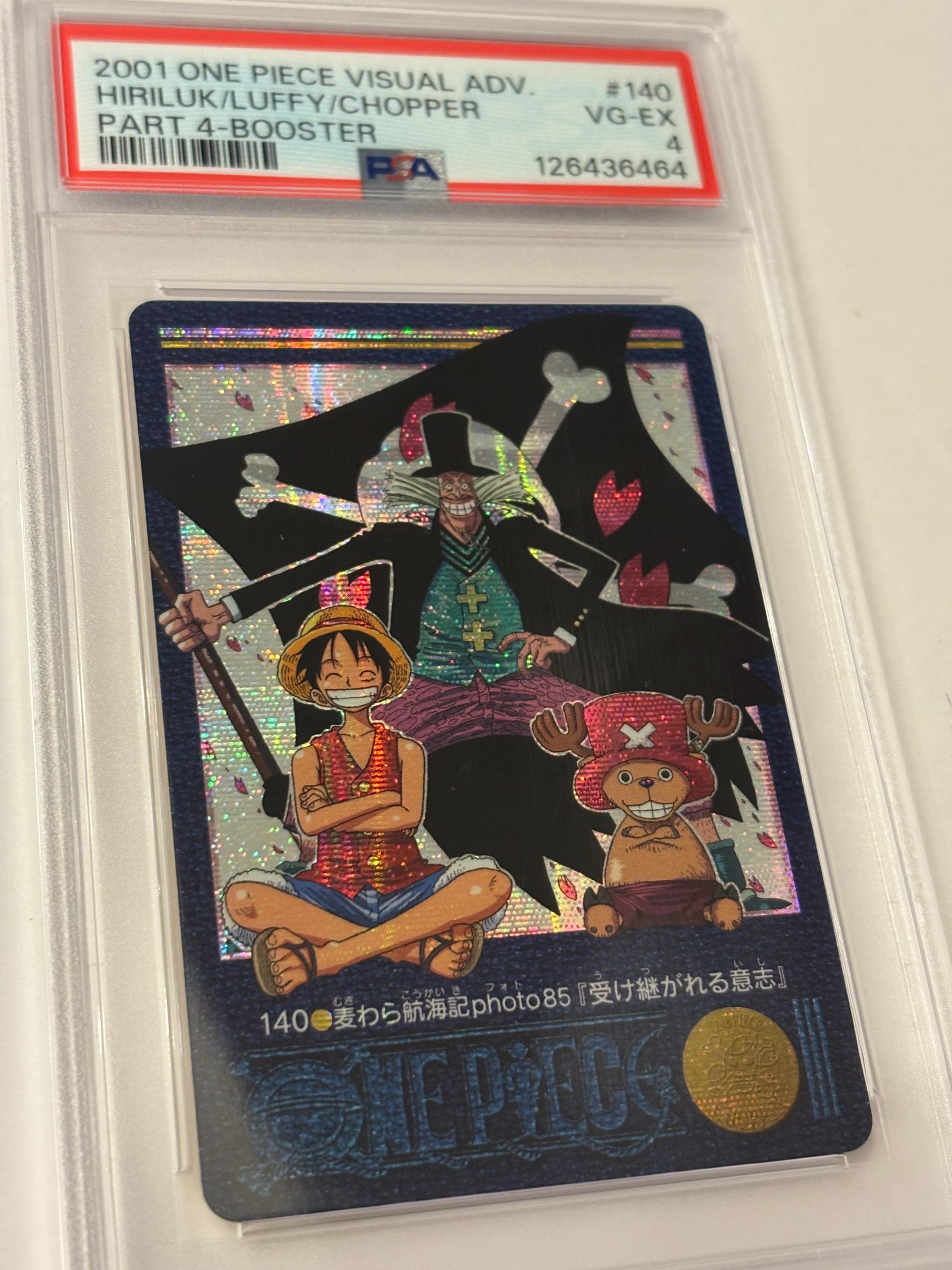 2001 Carddass One Piece Visual Adventure Part 4 Booster Dr