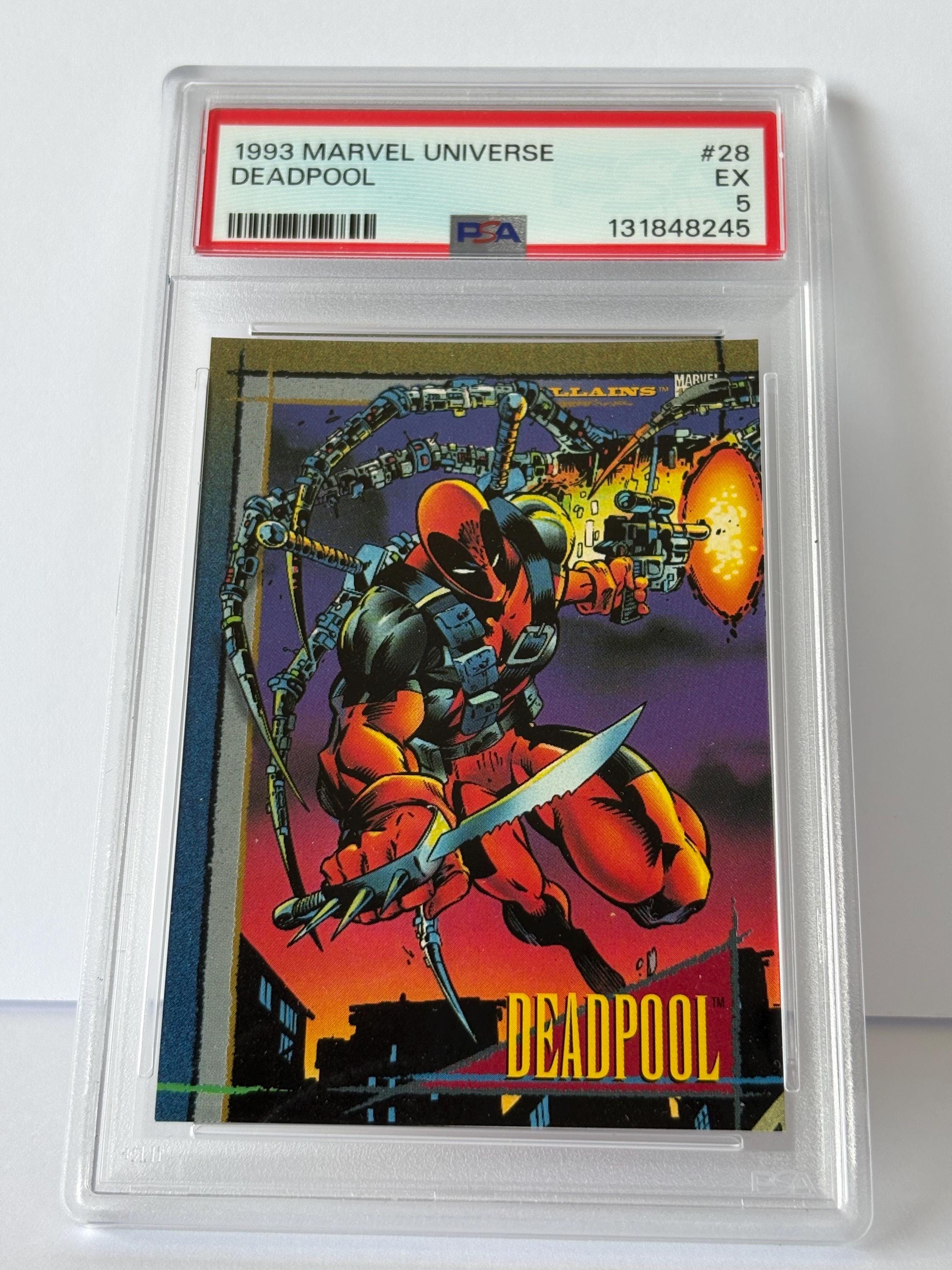 Deadpool Trading Cards - Etsy