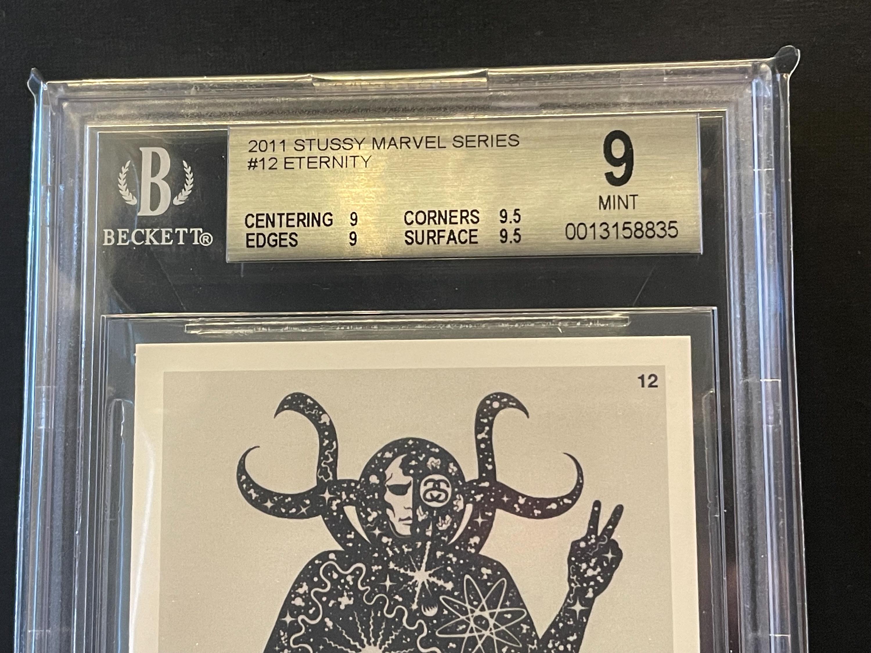 2011 Stussy Marvel Card #12 Eternity BGS 9 Low Pop BECKETT - Etsy