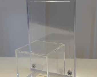 Minifigure and Trading Card Display Case
