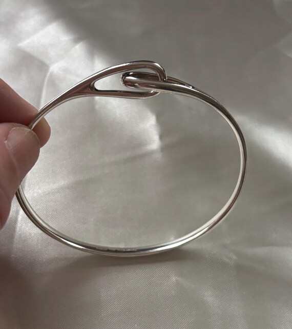 Tiffany infinity loop bangle - image 3