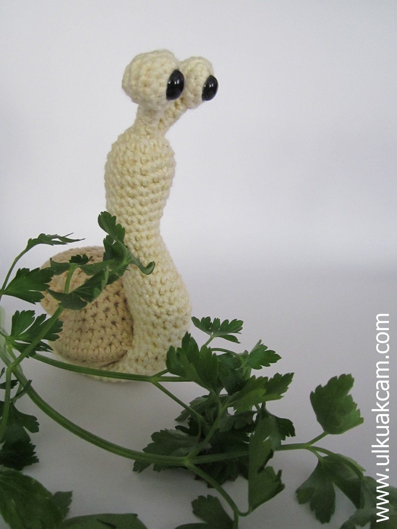 Crocheted Snail image 2