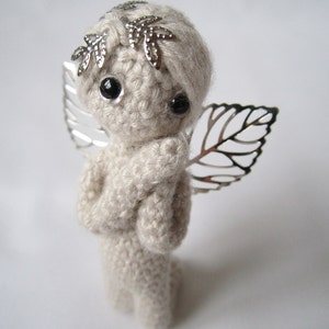 Crocheted 2.7 inc Miniature Angel image 1