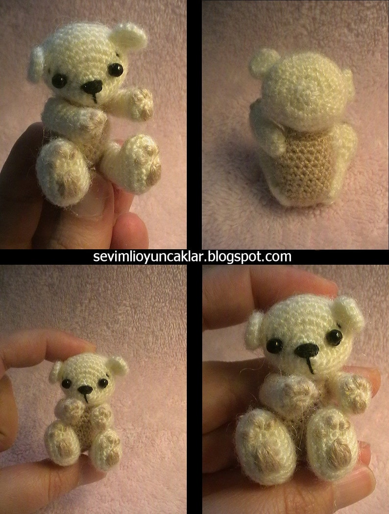 Amigurumi Miniature Bear Pattern image 5