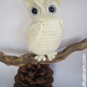 Amigurumi Schneeeulen Muster Bild 5