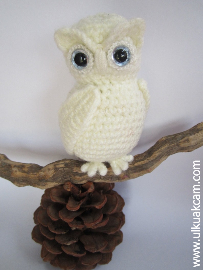 Amigurumi Schneeeulen Muster Bild 5