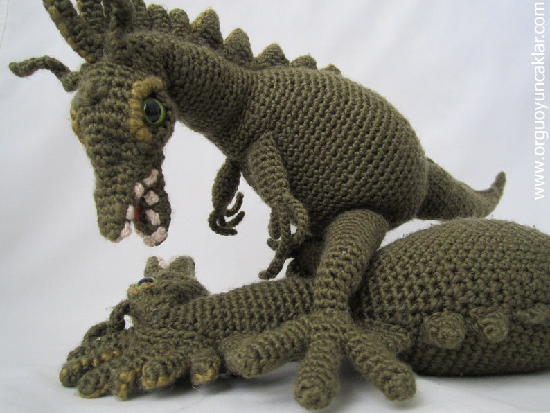 Amigurumi Dinosaur Pattern image 5