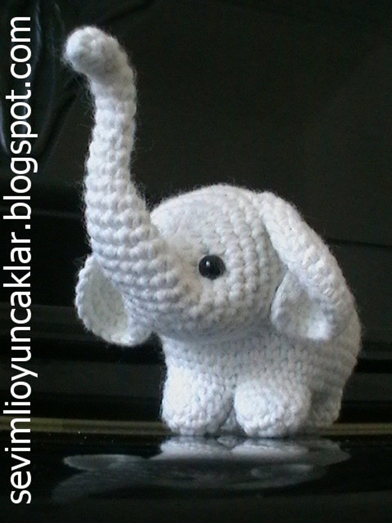 Amigurumi Baby Elephant Pattern image 1