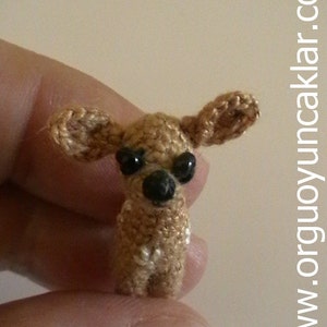 Amigurumi  1 inc  Miniature Fawn Pattern