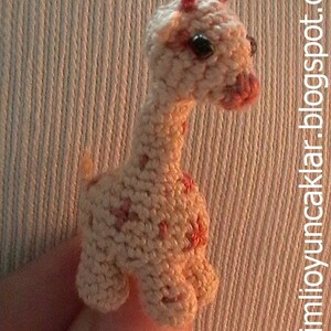 Amigurumi 1.6 inc Miniature Giraffe Pattern image 3