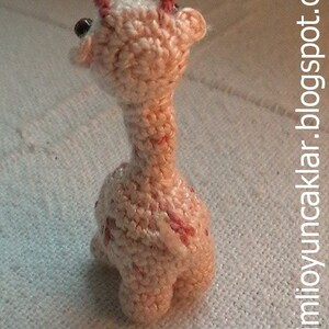 Amigurumi 1.6 inc Miniature Giraffe Pattern image 4