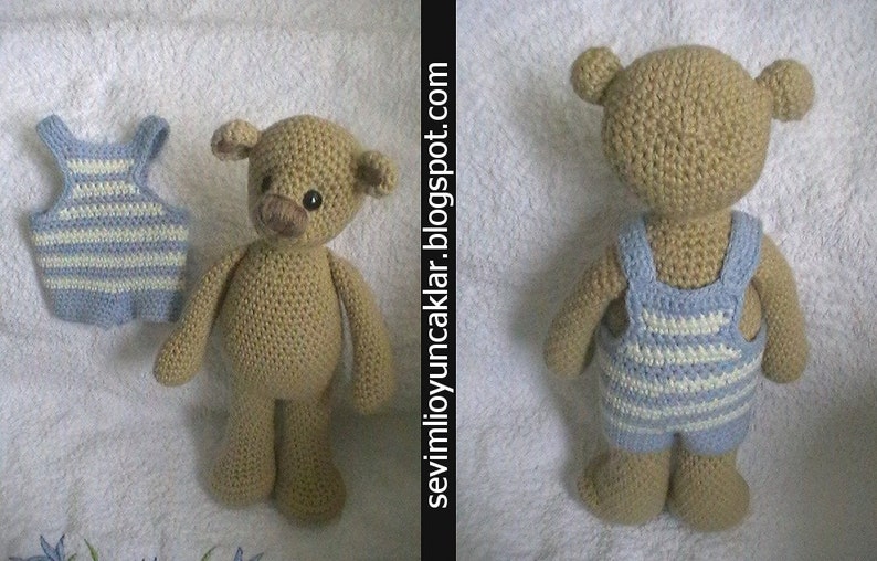 Amigurumi 11 inc Teddy Bear Pattern image 5