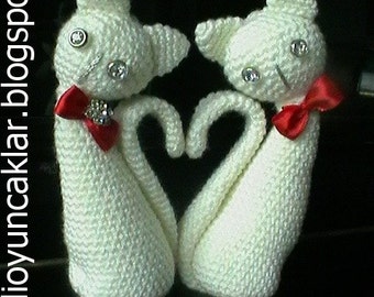 Amigurumi Valentine Katzen Muster