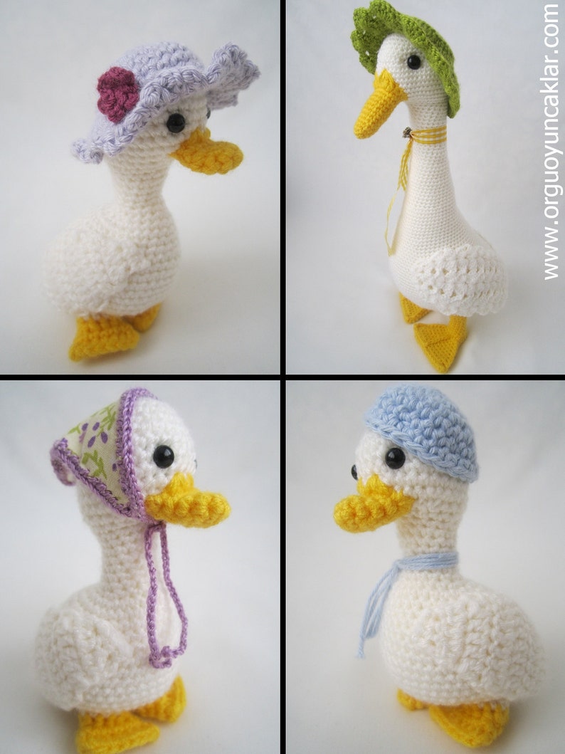 Amigurumi Mum and Baby Ducks Pattern image 4