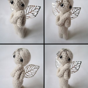 Crocheted 2.7 inc Miniature Angel image 5