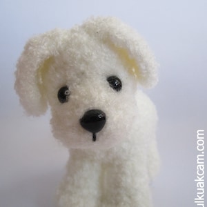 Amigurumi White Doggie