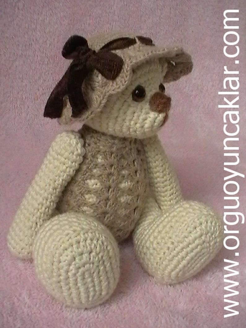 Amigurumi 5 ways jointed Teddy Bear Pattern image 2