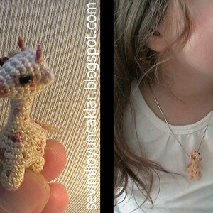 Amigurumi 1.6 inc Miniature Giraffe Pattern image 5