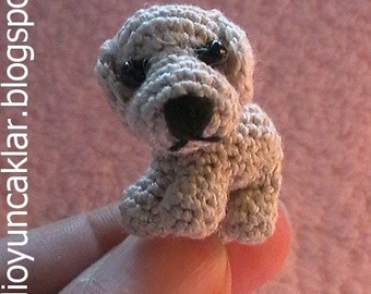 Amigurumi 0.9 inc Miniature Dog Pattern