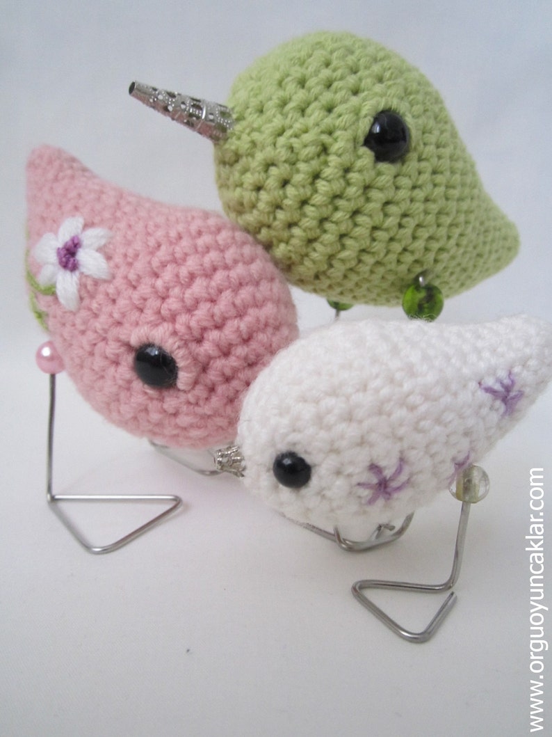 Amigurumi Bird Family Pattern image 1