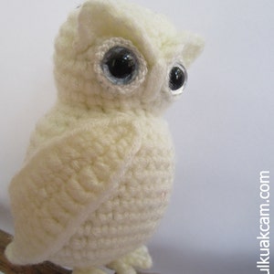 Amigurumi Schneeeulen Muster Bild 4