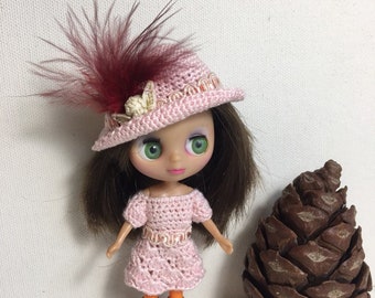 Crochet dress and hat for Petite Blythe