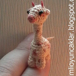 Amigurumi 1.6 inc Miniature Giraffe Pattern image 2