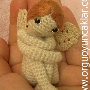 Amigurumi 2.3 inc Miniature Angel Pattern