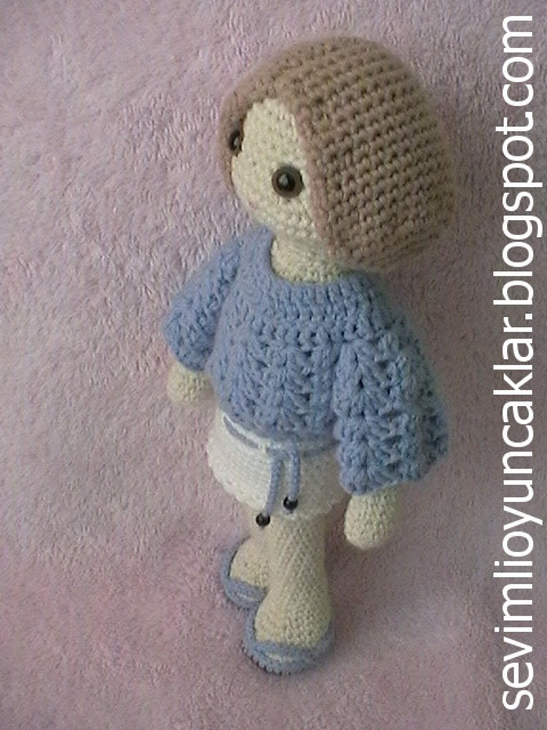 Amigurumi 12 inc Doll Pattern image 2