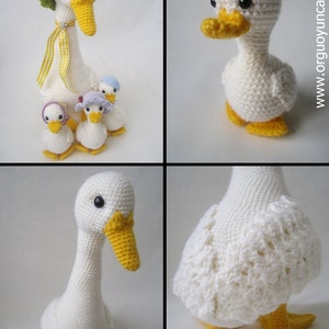 Amigurumi Mum and Baby Ducks Pattern image 5