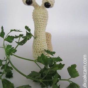 Crocheted Snail image 1