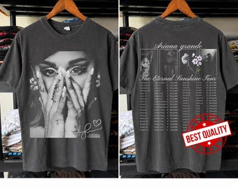 Ariana Grande Comfort color Shirt • Ariana Grande merch • Ariana Grande Eternal Sunshine 2026 tour • music lover gift • music memorabilia