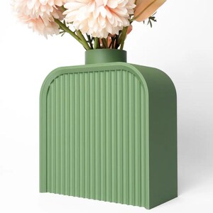 Javo Vase | 3D printed vase | modern home decor | unique flower vase | geometric vase | minimalist decor | boho decor | living room decor