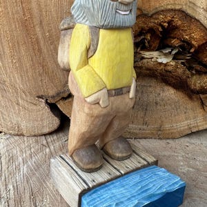 Hand Carved Hiker #2