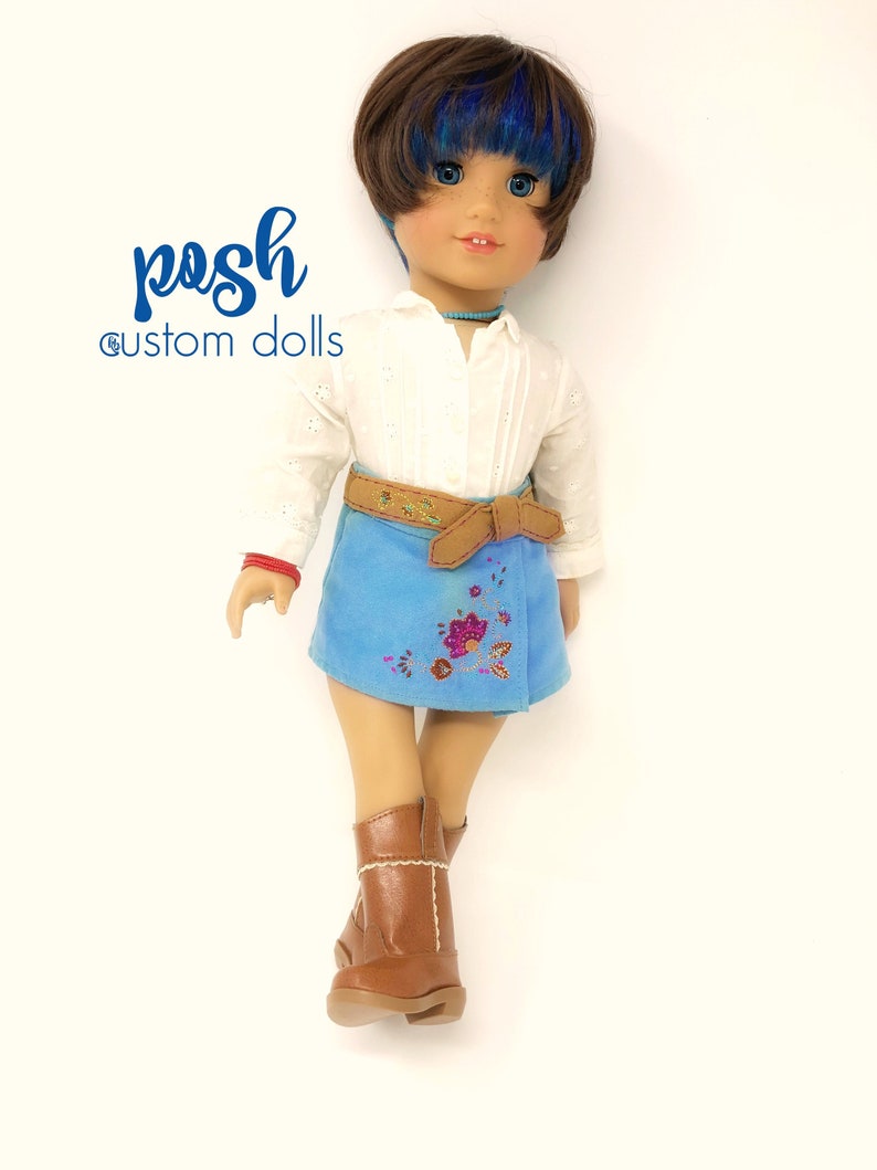 etsy american girl doll wigs