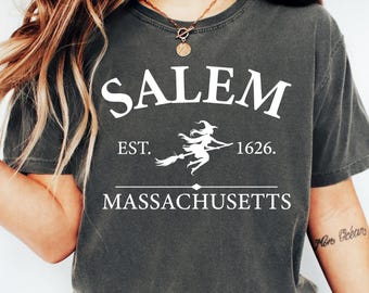 Girls Trip Salem Sweatshirt, Halloween Shirt, Retro Halloween T Shirt, Halloween Witch Sweatshirt, Salem Massachusetts, Salem Witch