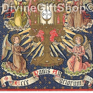 Icon Veneration of Our Lord Jesus Christ in the Mystery of His Real Presence in the Holy Eucharist - The Blessed Sacrament - Monstrance