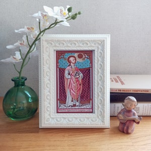 Icon St. Ignatius of Loyola | Patron Saint of Soldiers & retreats and preaching | Catholic Army | Catholic Artwork | Christian Print