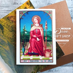 Mother Most Lovable or Most Admirable &quot;Mater Admirabilis&quot; Icon Print * Catholic Artwork