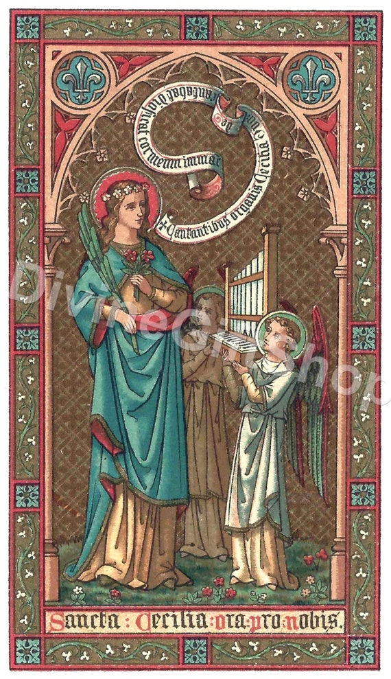 Saint Cecilia Icon