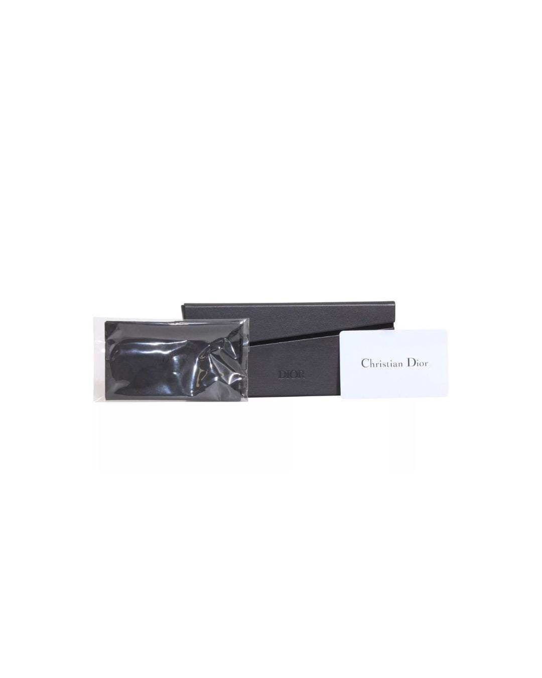 New Christian Dior Case Black Leather Magnetic Foldable Sunglasses Eyeglasses Etsy
