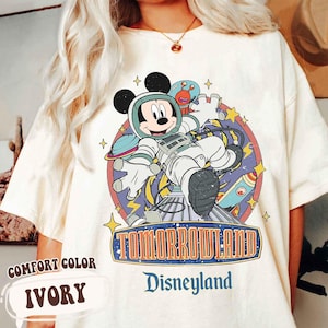 Disney Space Mountain Mickey Mouse T-Shirt, Tomorrowland Ride Tee, Vintage Space Adventure Shirt, Mickey And Friends Tee, Magic Kingdom Tee