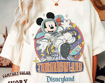 Maglietta Disney Space Mountain Topolino, maglietta Tomorrowland Ride, maglietta Vintage Space Adventure, maglietta Topolino e i suoi amici, maglietta Magic Kingdom